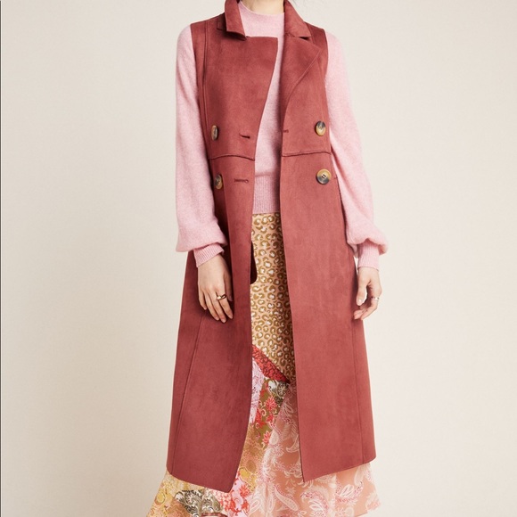 Anthropologie Tandy Longline Utility Vest - Picture 3 of 6